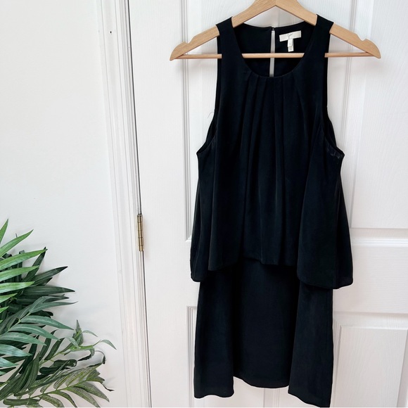 Joie Silk Tiered Mini Dress - Picture 1 of 5